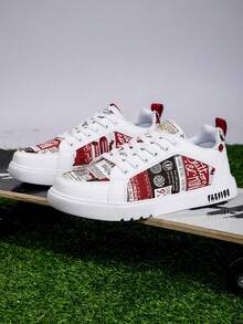 Modne i wygodne buty codzienne dla mężczyzn, odporne na zużycie, antypoślizgowe, gumowe trampki, cholewka ze skóry PU, buty codzienne, odpowiednie do wędrówek lub noszenia na co dzień, oddychające buty do biegania z odkrytymi palcami, stylowe, sznurowane buty codzienne dla mężczyzn, idealne na prezent, odpowiednie na wiosnę, lato, jesień i zimę