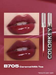 سلسلة COLORKEY Air Lip Glaze Gloss، أحمر شفاه سائل، مرآة، لمعان الشفاه، لامع، مائي، طويل الأمد، للمبتدئين للنساء للاستخدام اليومي، هدية للنساء الأم الزوجة الأخت الفتاة المراهقة الصديقة، للحفلات، حفلات الشاطئ السفر العطلة التخييم في الهواء الطلق، المكياج - مشاهدة 9