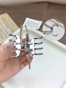 Zinc Alloy Bat Claw Hair Clip, Unique Halloween Party Accessory, Ponytail Clip. Fashionable Claw Hair Clip, Elegant Hair Clip For Women, Autumn Fashion Hair Accessory, Holiday Costume Summer Outfits Hair Clips - Multicolor - View 4