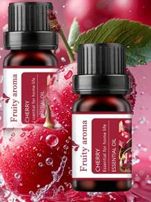 6pcs Aromatherapy Essential Oil Gift Set / 4pcs Aromatherapy Essential Oil Gift Set / 1pc 10ml Aromatherapy Essential Oil / Aromatherapy Diffuser, Suitable For Bedroom, Living Room, Office, Cherry, Blueberry, Mango, Grape Fruit Scents, Rose, Lavender, Jasmine Scents, Best Gift For Girlfriend, Family, Friends