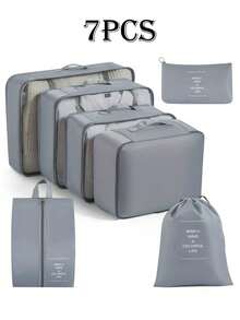 7 buc/set genți organizatoare de bagaje de călătorie