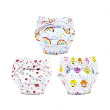 6pcs Baby Absorbent Potty Training Pants, Reusable, Breathable, Suitable For Boys And Girls, All Season