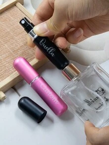 Custom Name Perfume Bottle,Personalized Travel Perfume Bottle Refillable,Customized Mini Perfume Bottle,Atomizer Sprayer For Perfume,Customizable Bridal Party Gifts,Birthday Gifts,Bridesmaid Gifts,Multifunctional,Travel,Portable,Liquid Bottle,Women,Besties,Girlfriends,Boyfriends,Colleagues,Exquisite - 5ml - 查看 4
