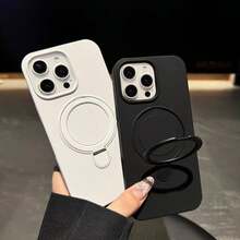 New Magnetic Liquid Silicone For Magnetic Shockproof Case Foldable Stand - Blanco - Ver 1