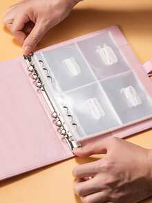 100pcs Challenge Card Envelopes, Money Saving Binder With Pre-Numbered Pockets, Suitable For Travel Organizer, Cosmetic Bags, Make-Up Pouch, Vacation Storage, Large Capacity Cosmetic Organizer, Makeup Box,Boho Vibes