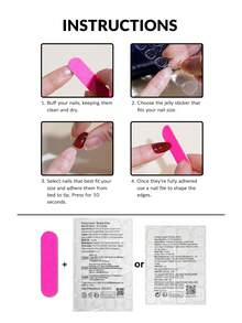 Elliptical Geometric Plaid Western Style Press-On Nails With Colorful Geometry Print For Brave And Fashionable Girls Press On Nails Nail Supplies