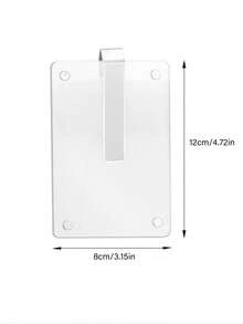 Car Sun Visor Acrylic Photo Holder, Universal Magnetic Acrylic Photo Frame, Suitable For Couples, Family Photos And Pet Photo Frames, Easy To Install, Gift For Valentine's Day, Anniversary Or Special Occasion, Durable And Long-Lasting Material, Car Accessories - Multicolor - View 13