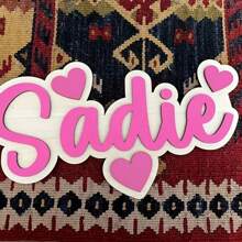 1pc Personalized Wooden Name Plate, No Electricity Needed, Customized Letter Wall Decor, Boho Style, Suitable For Living Room, Bedroom, Unique Customized Gift For Birthday, Party, Wedding, Graduation, Christmas, Halloween