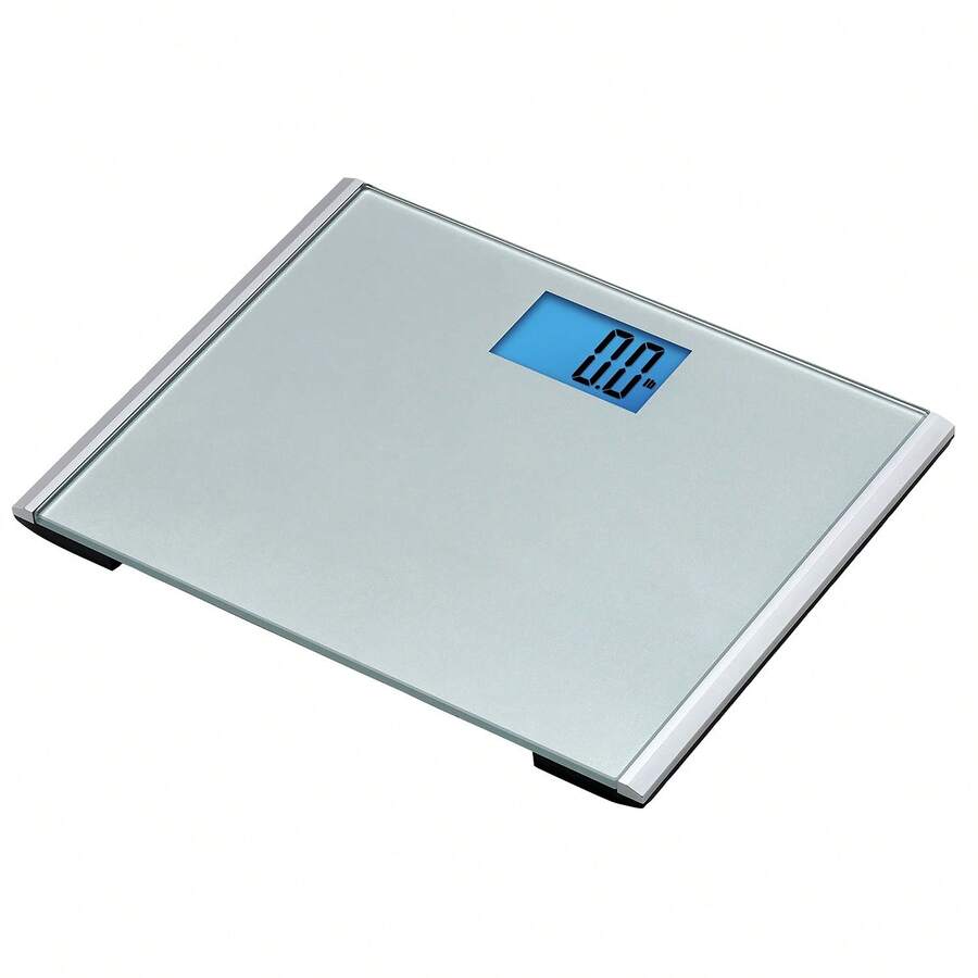 Digital Clear Glass Stainless Steel Scale With 400 Lb Capacity,Tempered ...