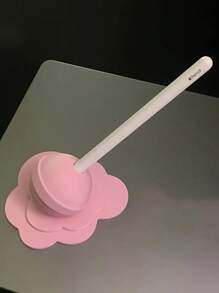 1pc Melting Lollipop Style Apple Pencil Holder, Tablet Stylus Stand, Apple Pencil Clip, Touch Pen Cup, Desktop Organizer, Creative Small Gift