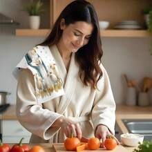 1set/2pcs/100pcs Christmas Pattern Kitchen Towels And Dish Towels, Suitable For Restaurant, Kitchen, Bathroom Interior Decoration, Party Decoration, Can Be Given As Holiday Gifts