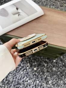 手机壳电镀闪光星磁吸手机壳适用于 Galaxy S25、S24、S24Plus/S24+、S24Ultra、S24FE、S20、S21、S22、S23，软壳全包保护手机壳兼容 11/11 Pro/11 Pro Max/12/12 Pro/12 Pro Max/13/13 Pro/13 Pro Max/14/14 Pro/14 Pro Max/15/15 Pro/15 Pro Max/16/16 Pro/16 Pro Max 防水防震防摔防刮 - 黑色 - 查看 5