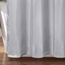 LUSH DECOR Maria Shower Curtain Red Single 72x72 Halloween-Fall Decor-Room Decor - Xám/Bạc - Xem 4