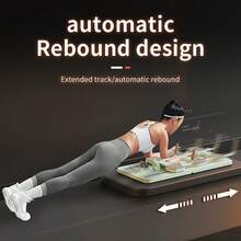 SIDIANBAN Pilates Board, Pilates Reformer Set, Multi-Purpose Foldable Pilates Reformer Board For Home, Pilates Equipment With Timer For Men, Women - 綠色 - 查看 4