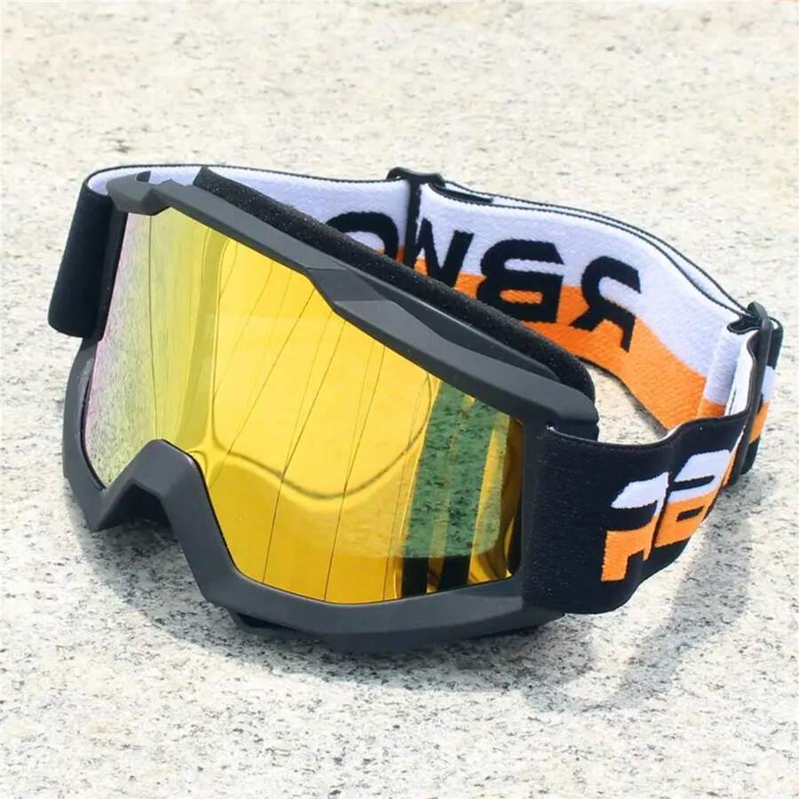 Newest Motorcycle Men Motocross Safety Protective MX Night Helmet Goggles Vintage Driving Glasses Stratas - 11 - 查看 1