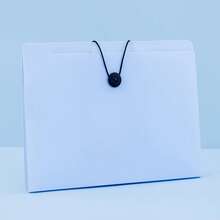 1pc 5-Compartment Accordion File Folder For Students, Cute Transparent Classification Storage Pouch For A4 Multi-Layer Storage Bag - Multicolor - View 14