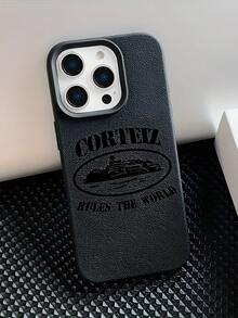Fashion C-Corteizs Drop-Proof Soft Case For Couples, New Anti-Slip Matte Full-Coverage Unisex Soft Case Compatible With IPhone X/Xs/Xs Max/11/11Pro/11 Pro Max/12/12 Pro/12 Pro Max/13/13 Pro/13 Pro Max/14/14 Pro/14 Pro Max/15/15 Pro Max/15 Pro/16/16 Pro/16 Pro Max, Offering Durable Drop Protection With A Simple Yet Attractive - Nhiều màu - Xem 2