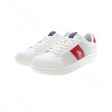 U.S Polo ASSN George 002 Men's Sneakers White / Red GEORGE004 - White - View 3