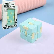 1pc Infinity Cube Fidget Toy, Creative Reversible Stress Relief Puzzle Toy For Kids, Portable Pocket Cube, Birthday/Easter/Christmas Gift, Holiday Toy