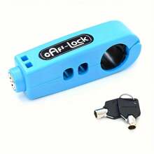 Bloqueo universal antirrobo del acelerador, bloqueo del manillar para motocicleta, bicicleta, bicicleta eléctrica, scooter, material de plástico