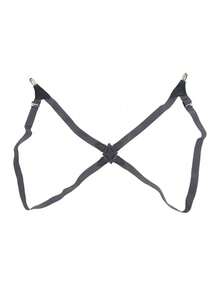 1Pc Elastic Shoulder Strap Clip, Side Clip Design, Crossover Adult Men's And Women's Suspender Strap Autumn-Winter Accessories Halloween Costume,Suitable For Teens, Youth,Men,Casual, Outdoor, Athletic, Vacation, Graduation Gifts, Birthday, Daily Wear - Multicolor - View 14