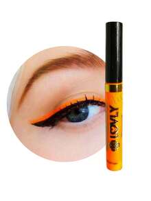 Delineadores neón Lovly, colores fluorescentes y vibrantes, fórmula cremosa fácil de aplicar, alta duración, ideal para looks originales. - Naranja - Ver 1