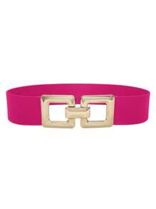 1 女士腰带休闲时尚女士弹力腰带 2 英寸宽大码女士腰带黑咖喱棕卡其色宽松腰带波西米亚风格可爱性感休闲装饰腰带休闲腰带派对情人节居家户外旅行约会瘦身腰带夏季、学校秋季、秋季、万圣节 - 多色 - 查看 9