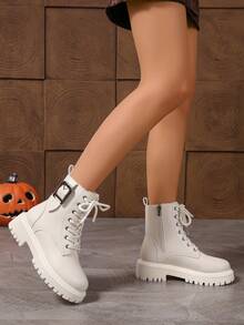 Botas Curtas Femininas de Outono/Inverno 2025, Botas Curtas Femininas com Zíper Lateral, Botas Femininas de Outono/Inverno, Sapatos Femininos Planos, Botas Curtas Femininas para Estudantes Universitárias, Botas Curtas Femininas Clássicas, Botas Ankle e Botas Curtas Femininas Versáteis, Botas da Moda Femininas, Botas Chelsea Curtas Femininas