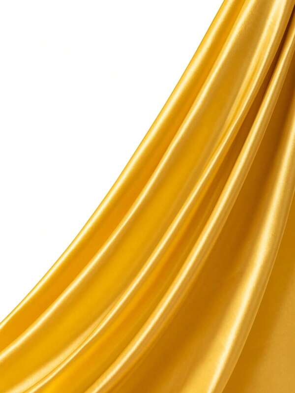 1pc Satin Duchesse Fabric For DIY Bridal Headpiece, Suitable For Wedding Dress, Birthday Party, Gathering With Friends, Outdoor Activities, Room Decor