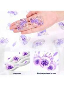 100 粒五合一洗衣凝珠，持久留香，强力去污，护色，浓缩洗衣液，柔顺剂，抗菌，适用于洗衣机