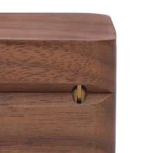 kangten 5 PCS Ring Boxes, Wooden Ring Box, Vintage Style Ring Box - Black - View 8
