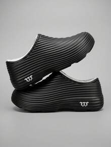 Stivali da pioggia in gomma impermeabili da donna, con fodera termica, antiscivolo, adatti per lavori in cucina, colore nero