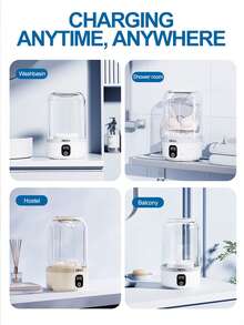 Mini Underwear Sock Washing Machine Home Use Fully Automatic Portable Laundry CupMustlong Battery Life - Multicolor - View 9