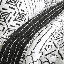 LUSH DECOR Monique Quilt Charcoal 3Pc Set King Halloween-Fall Decor-Room Decor - 木炭 - 查看 3