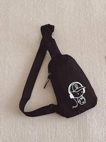 Men's Waist Bag, Chest Bag, Shoulder Mini Shoulder Bag, Small Crossbody Backpack, Lightweight Crossbody Bag, Multifunctional, Waterproof, Outdoor School, Men's Bag Crossbody Bag Side Bag Supplies