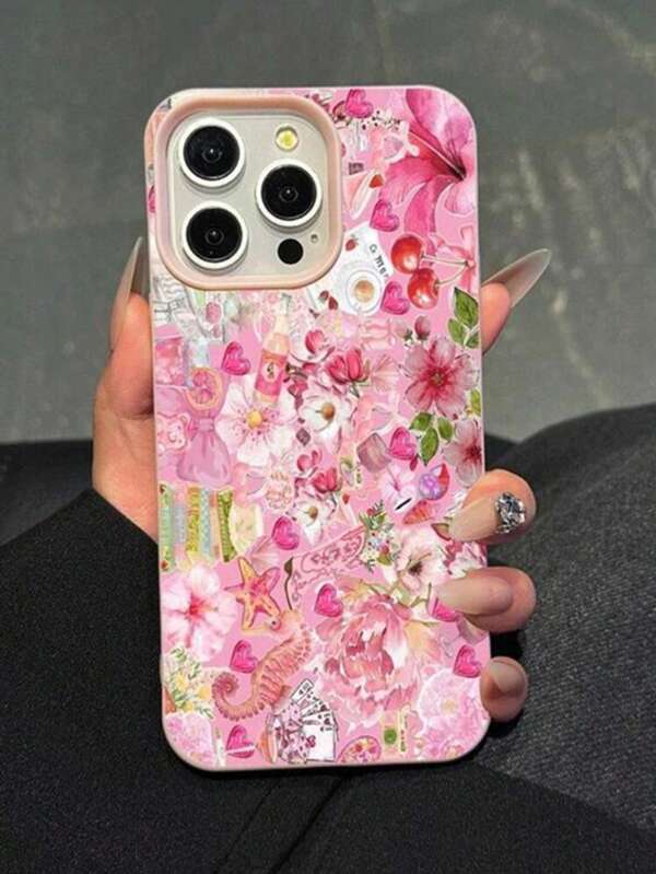 Artistic Creative Oil Painting Design Suitable For IPhone 14 Pro, 13, 11/12 Series Phone Cases, IPhone 14 Pro Max, 13 Protective Covers, 12 Heads Applicable For IPhone 14 Phone Cases, 13 Soft Shells, 12 15 Pro Max Phone Cases, 16 Series