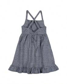 Hope & Henry Knit Sundress - Màu xanh lam - Xem 3
