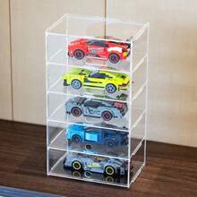 1pc Acrylic Display Rack, Organizer For RC Car Models, Sunglasses, Cosmetics, Ideal Choice For Hobbyists And Home Storage, Durable Structural Design