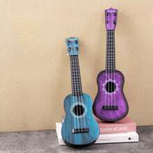 1pc Ukulele Guitar - Suitable For Beginners And Educational Use, Early Music Gift, Random Color Accessories - Multicolor - View 6