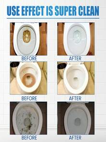 Toilet Cleaning Tablets - Effervescent Descaler, Deep Cleaning For Toilet & Bathroom, Deodorizer Cleaner, Cleaning Tool Toilet Cleaner Effervescent Tablets