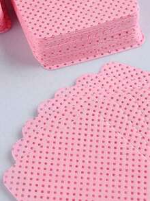 400pcs Lint-Free Gel Nail Polish Remover Wipes, Premium Absorbent Cotton Pads For Manicure Prep & Nail Art Tool Cleaning EBDE - 彩色 - 查看 3