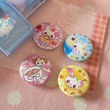 32mm süßer Kaninchen- und Hunde-Miniversiegelungsdekorations-Anstecker