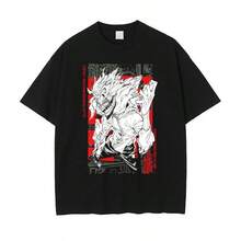 Anime Dan Da Dan T Shirt Women Oversized Vintage Dandadan T-Shirts Streetwear Retro Manga Ayase Momo Takakura Ken Tops Tees Men5