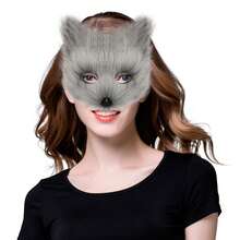 Realistic Durable Fox Mask, Suitable For Role Play, Halloween Costume, Halloween Gift, Cosplay Party Prop - Multicolor - View 6