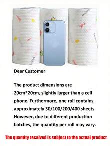 Reusable Kitchen Cleaning Cloths - Non-Stick & Easy To Clean, Meets All Household Cleaning Needs, Tear-Resistant, Wet & Dry Use, Non-Woven Oil-Absorbing Cloth, Drying Cloth, Suitable For Home, Kitchen, Party Cleaning, Random Color Pattern