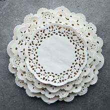Openwork Lace Scrapbook DIY Decoration Material Paper Random Delivery - White - View 6