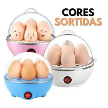110V Electric Multipurpose Steam Egg Cooker Machine To Make 7 Eggs In Up To 10 Minutes With Portable And Practical Measuring Cup - Xanh hoặc trắng - Xem 3