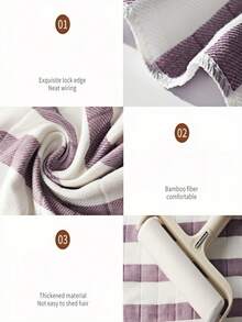 3pcs 30*30cm Household Thickened Cleaning Cloth, Strong Water Absorption Without Shedding, Multi-Scenario Adaptation, Kitchen Grease Removal Without Residue, Home Cleaning And Dust Removal, Reusable And Washable