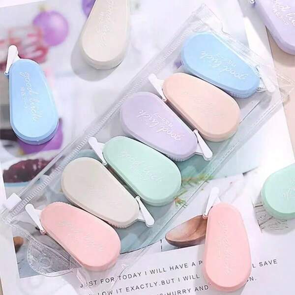Cartoon Creative Candy Color Correction Tape, Learning & Office Supplies