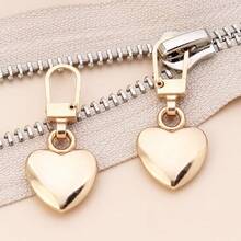 Replacement Zipper Pulls - Universal Removable Sliders For Coat, Backpack, Suitcase Zipper Repair - Gold - View 2